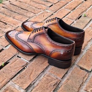 TOM FORD Wingtip Derbys (Men's Size 9.5 TT / Wider Fit)
